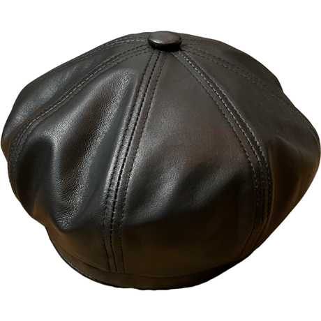 新品　NEW YORK HAT LAMB LEATHER SPITFIRE CASQUETTE MADE IN USA