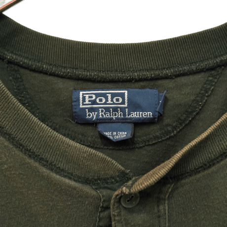 USED POLO RALPH LAUREN S/S HENLEYNECK TSHIRTS