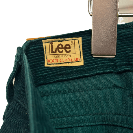 USED 70s LEE RIDERS CORDUROY PANTS