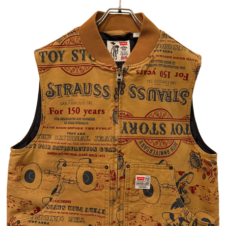 新品　Levis×TOY STORY CANVAS DUCK VEST