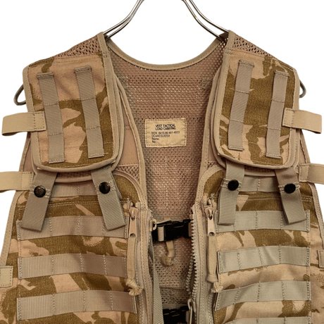 新品　 UK ARMY TACTICAL VEST