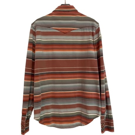 USED   DOUBLE RL SERAPE WESTERN SHIRTS