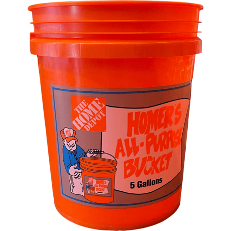 新品 NEW ”THE HOME DEPOT”BUCKET ”5GALLON”　MADE IN USA