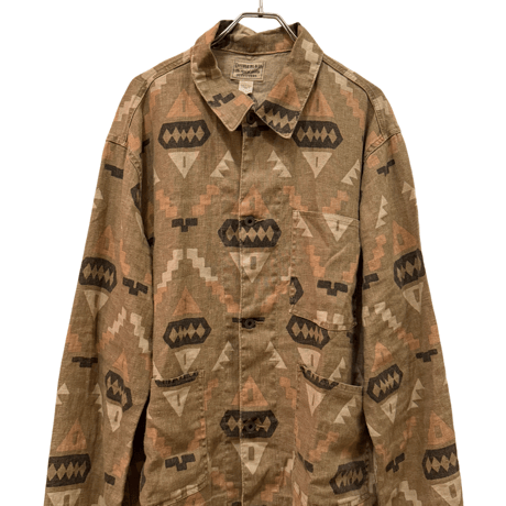 USED DOUBLE RL LINEN CHORE JACKET