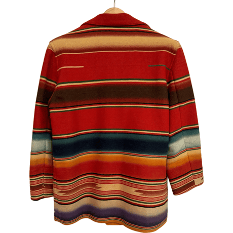 USED VINTAGE MADE IN USA  POLO COUNTRY RUG JACKET