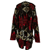 USED POLO RALPH LAUREN   NAITIVE HOOD CARDIGAN