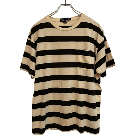 USED POLO RALPH LAUREN PHAT STRIPE POCKET  TSHIRTS