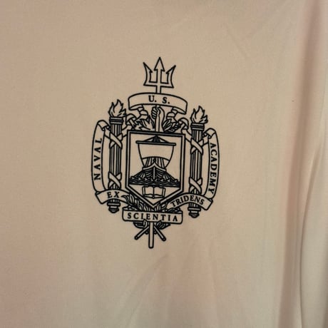 新品 CHAMPION USNA CREST RINGER TEE