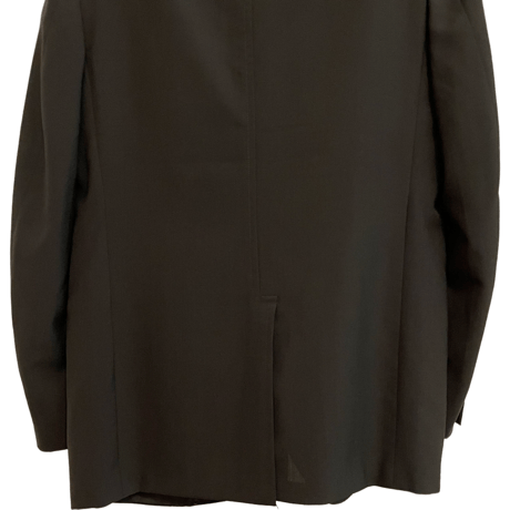 VINTAGE/ANTIQUE (USED) 60s BLACK SACKCOAT
