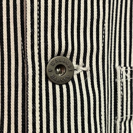 新品　J CREW ”WALLACE&BARNES"HICKORY STRIPE WORK JACKET