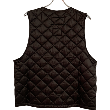 新品　BABOUR QUILTED VEST BLACK