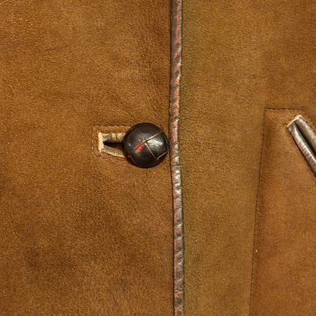 USED VINTAGE SHEARLING COAT ”MADE IN ENGLAND”