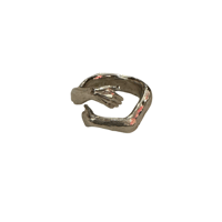 新品　NEW STERLING SILVER  ”HUG” RING #2