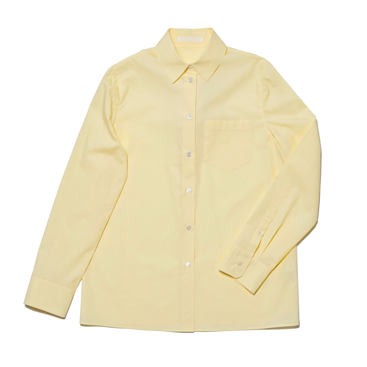 シャープに着こなすスタンダードなシャツ(イエロー) | ENTRANCE-G STORE