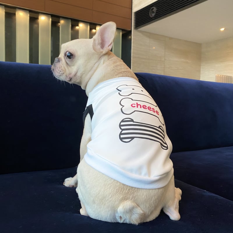わが子のネーム入りタンクトップ＊ホネホネ＊ | 犬服BUTTER