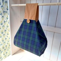 洗えるエコバッグ【エコバル】～Green check～
