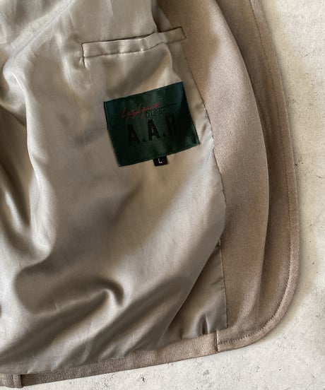"Yohji Yamamoto Durban A.A.R" cotton tailored jacket