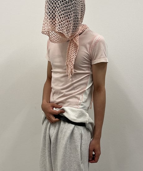 USED 90s "Martin Margiela ⑥" pigment printed T-shirts