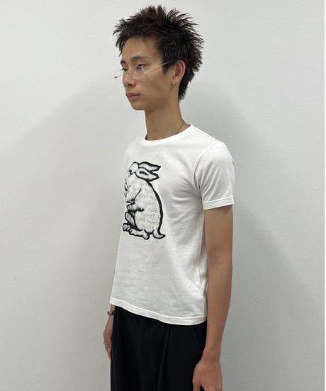 "Yohji Yamamoto" fur t-shirts