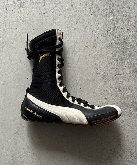 USED "PUMA" boxing shoes 25.0cm