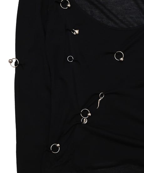 MOSCHINO PIERCE L/S CUTSEW