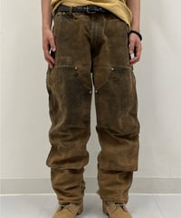 USED "carhartt"  oiled double knee pants