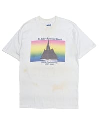 USED 1980s ST.JOHN'S EPISCOPAL CHURCH T-SHIRTS