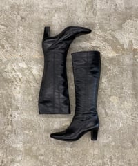 "BALENCIAGA" long heel boots 24cm