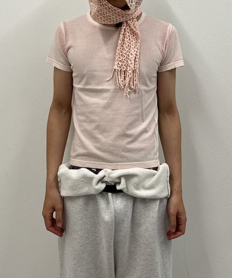 USED 90s "Martin Margiela ⑥" pigment printed T-shirts