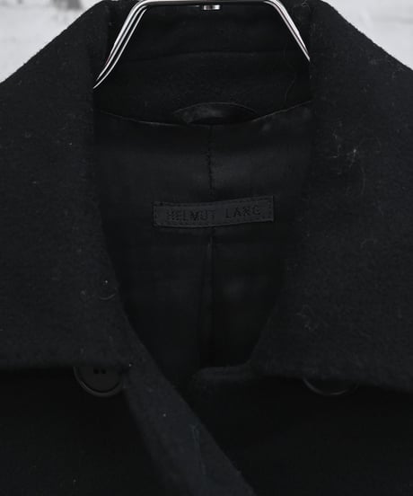 90s "HELMUT LANG" wool long coat