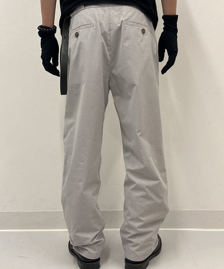 2010AW "Maison Martin Margiela" cotton check pants