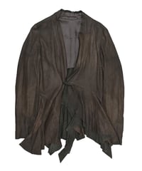 "DRKSHDW RICK OWENS" CHAMOS LEATHER JACKET