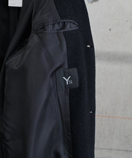 80s "Y's" wool long coat