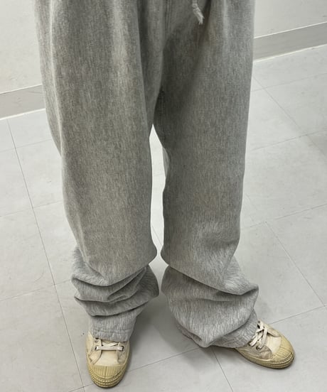 USED -00s "SAND KNIT" full length sweat pants (made in USA)