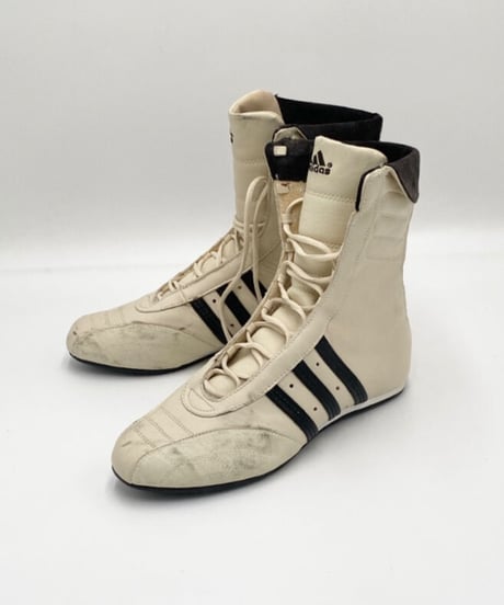 USED "adidas" high top lace up shoes 24.0cm