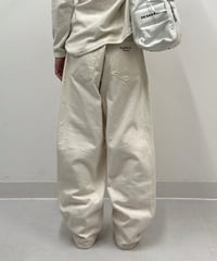 USED "Supreme" baggy tapered denim