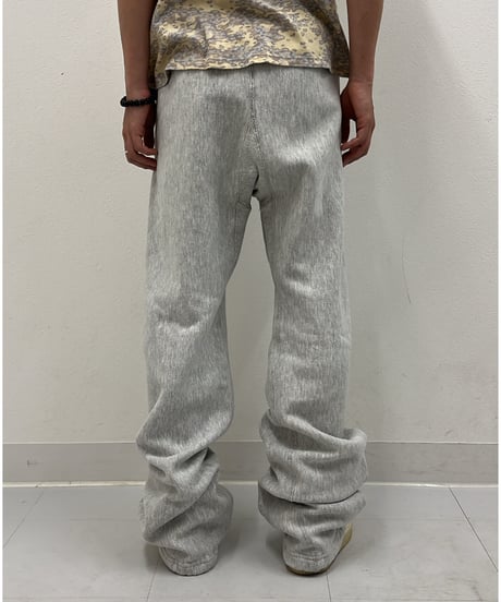 USED -00s "SAND KNIT" full length sweat pants (made in USA)