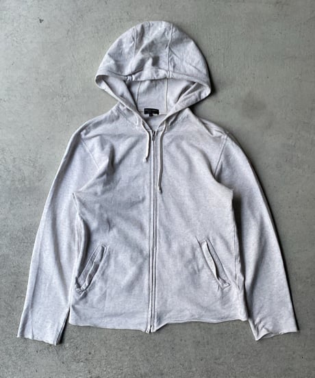 USED AD2007 "COMME des GARÇONS" cotton zip-up hoodie