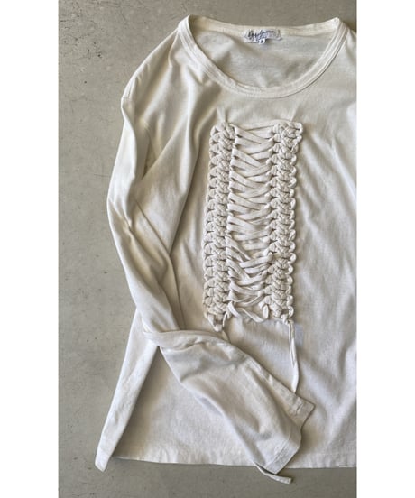 "Yohji Yamamoto" L/S t-shirts