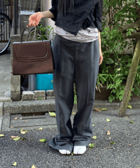 USED -90s full length stripe slacks
