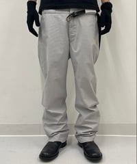 2010AW "Maison Martin Margiela" cotton check pants