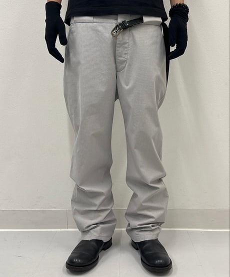 2010AW "Maison Martin Margiela" cotton check pants