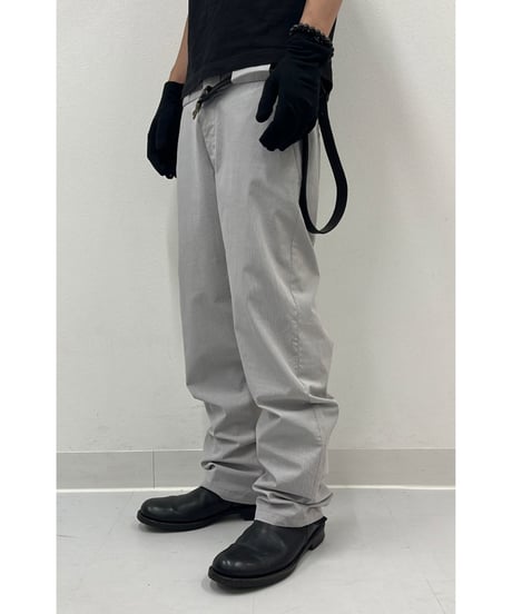 2010AW "Maison Martin Margiela" cotton check pants