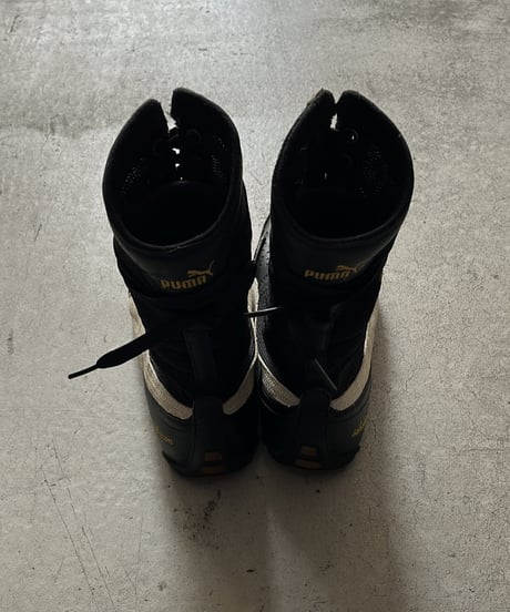 USED "PUMA" boxing shoes 25.0cm