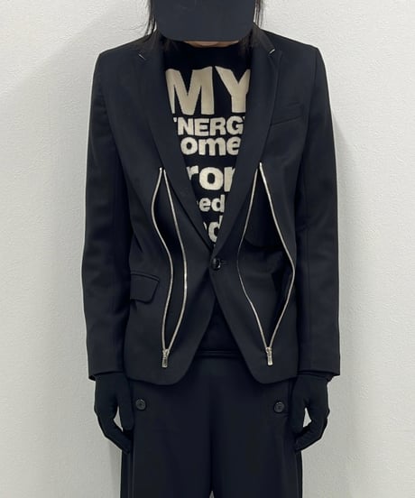 USED "LUCIOLE _JEAN PIERRE" much zip jacket