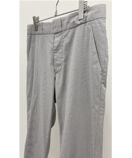 2010AW "Maison Martin Margiela" cotton check pants