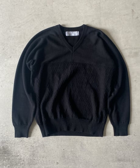 USED AD1991 "COMME des GARÇONS HOMME" cotton sweater