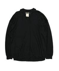1980s YOHJI YAMAOTO PHOR HOMME SKIPPER LINEN×SILK KNIT  SWEATER