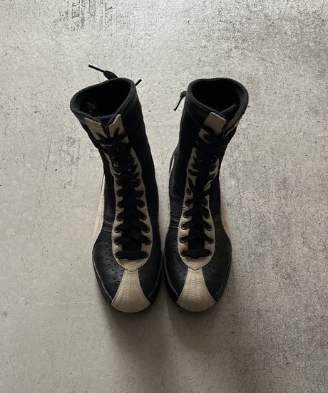 USED "PUMA" boxing shoes 25.0cm