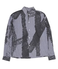 1997SS ALEXANDER MCQUEEN TIRE MARKS L/S SHIRTS